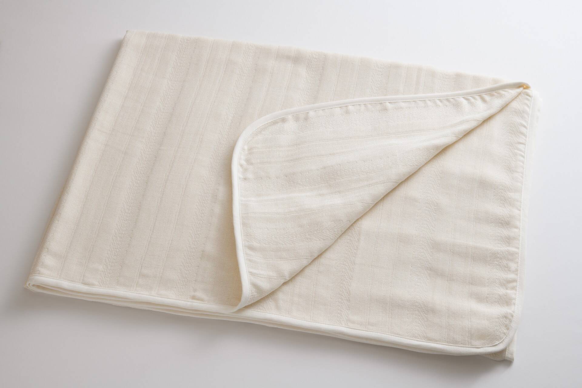 【竹布】TAKEFU 三重ガーゼケット 鈴風(すずかぜ)、約140×200cm、生成り(きなり)（# 7058）15,000 円