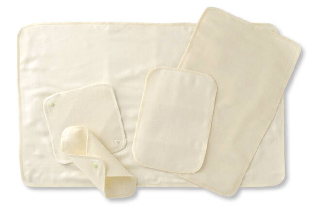 【竹布】 TAKEFU 布ナプキン スターターキット、ホルダー2枚・S･M･L 各1枚、ナチュラル（# 8253）3,300 円