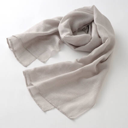 【竹布】 TAKEFU 和布（なごみぬの）、45x125cm、薄墨（# 8285）1,900 円