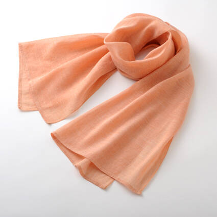 【竹布】 TAKEFU 和布（なごみぬの）、45x125cm、洗柿（# 8288）2,000 円