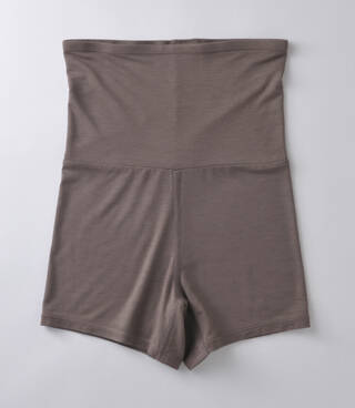 【竹布】 TAKEFU ベリーウォーマーショーツ、M、モカブラウン（# 8296）3,200 円