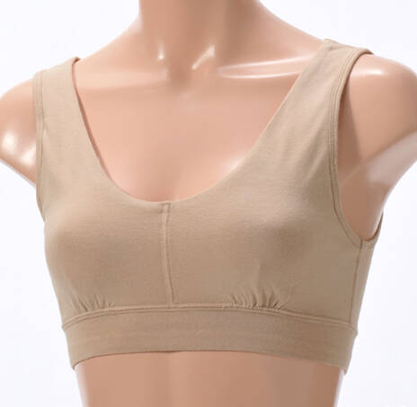 【竹布】 TAKEFU ソフトブラ、M、ベージュ（# 8298）3,800 円