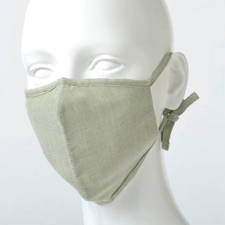 【竹布】 TAKEFU うるおいマスク、フリー、若竹（# 8323）1,200 円