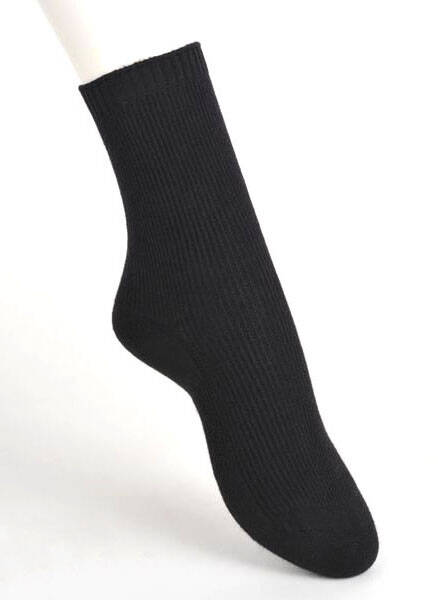 【竹布】 TAKEFU ソックス・レディース、23〜25cm、ブラック（# 8327）1,000 円