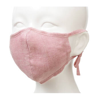 【竹布】 TAKEFU キッズマスク・紅梅（# 8383）800 円