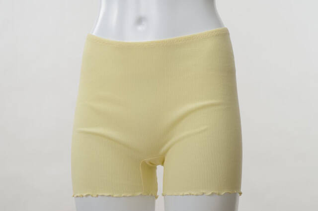【竹布】 TAKEFU テレコタップパンツ・レディース、バニライエロー、M〜L(フリーサイズ)（# 8455）3,200 円