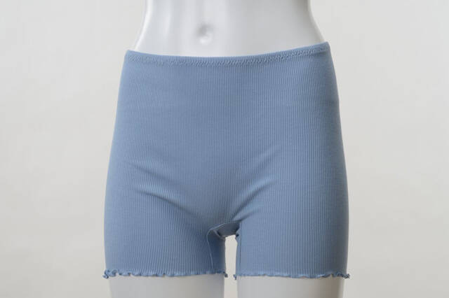 【竹布】 TAKEFU テレコタップパンツ・レディース、サックスブルー、M〜L(フリーサイズ)（# 8457）3,200 円