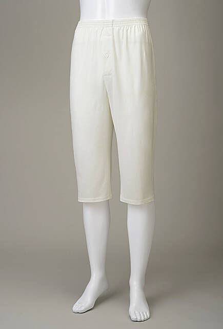 【竹布】 TAKEFU ロングトランクス・オフホワイト・M（# 8491）3,800 円