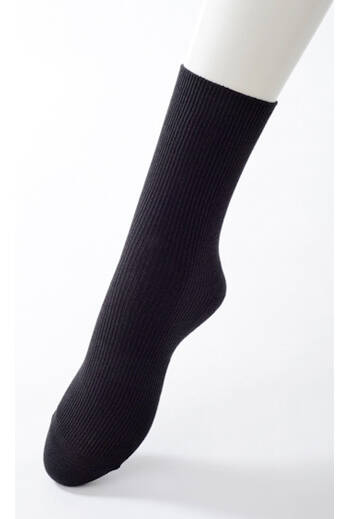【竹布】 TAKEFU ソックス（男女兼用）、25〜27cm、ブラック（# 8497）1,000 円