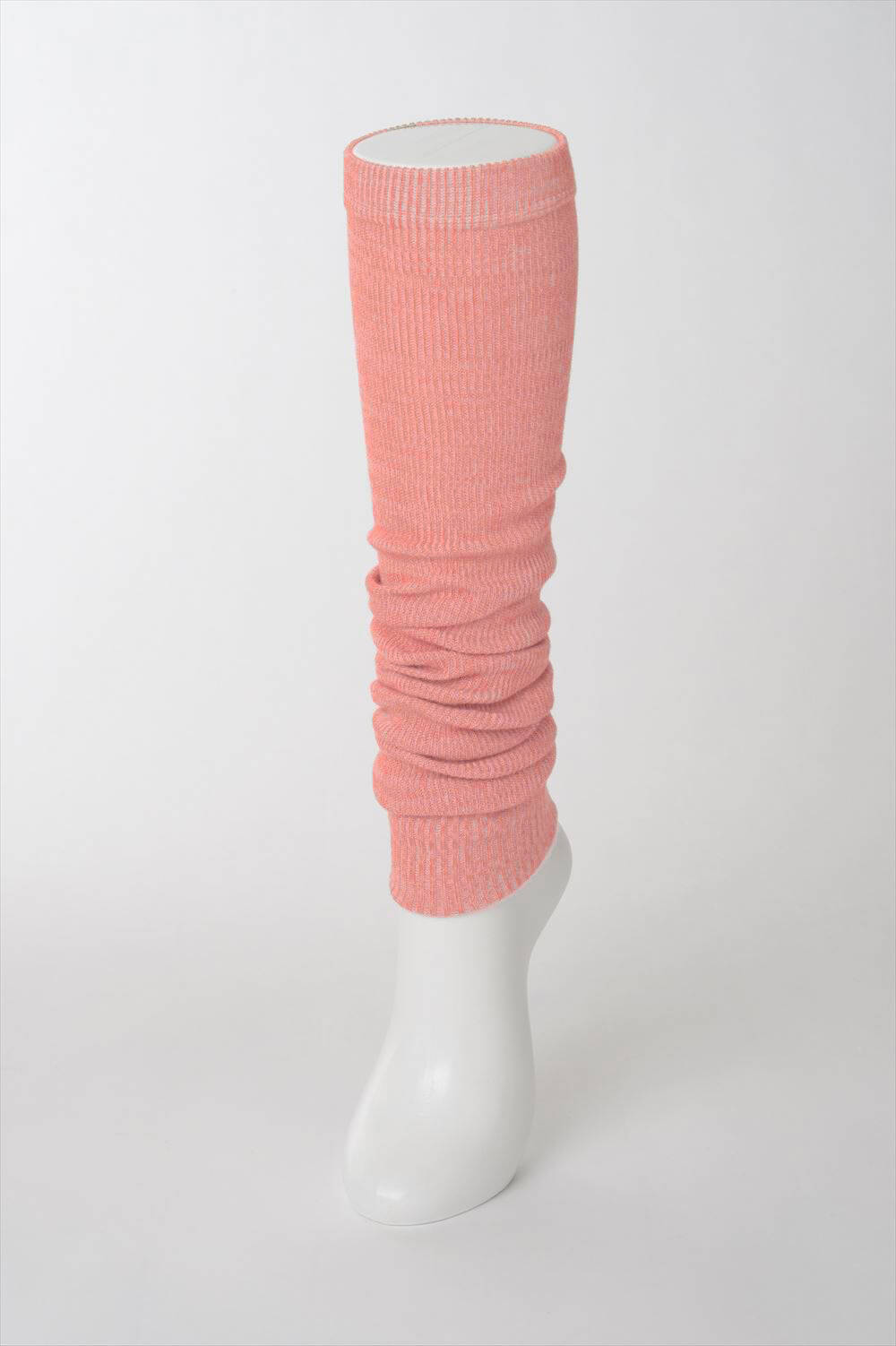 【竹布】 TAKEFU レッグウォーマー、杢ピンク、フリー（# 8517）2,500 円