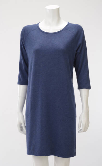 【竹布】 TAKEFU ワンピース・レディース、ネイビー、M（# 8526）10,000 円