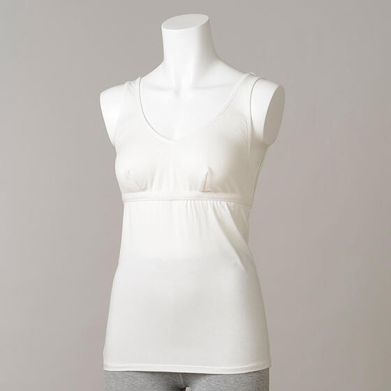 【竹布】 TAKEFU ブラトップ、オフホワイト、S 【竹布】 TAKEFU ブラトップ、オフホワイト、S