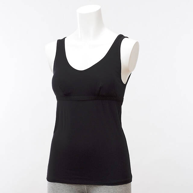 【竹布】 TAKEFU ブラトップ、ブラック、LL（# 8582）5,200 円