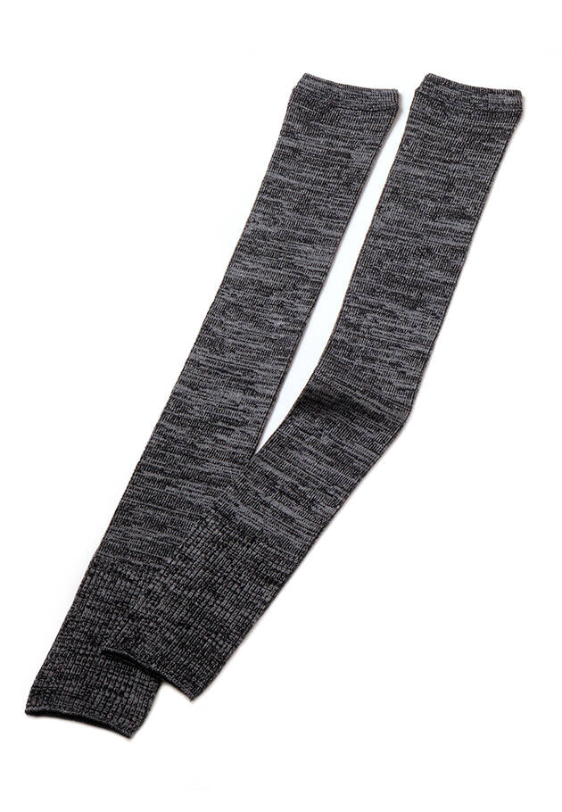 【竹布】 TAKEFU アーム＆レッグウォーマー、クロ、フリーサイズ（# 8720）3,000 円