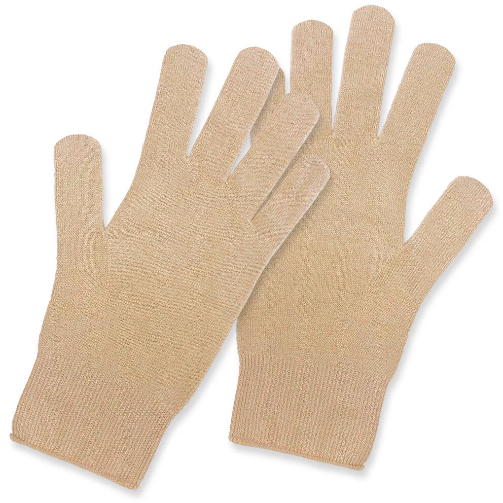 【竹布】 TAKEFU インナー手袋、ベージュ、M（# 8733）3,000 円