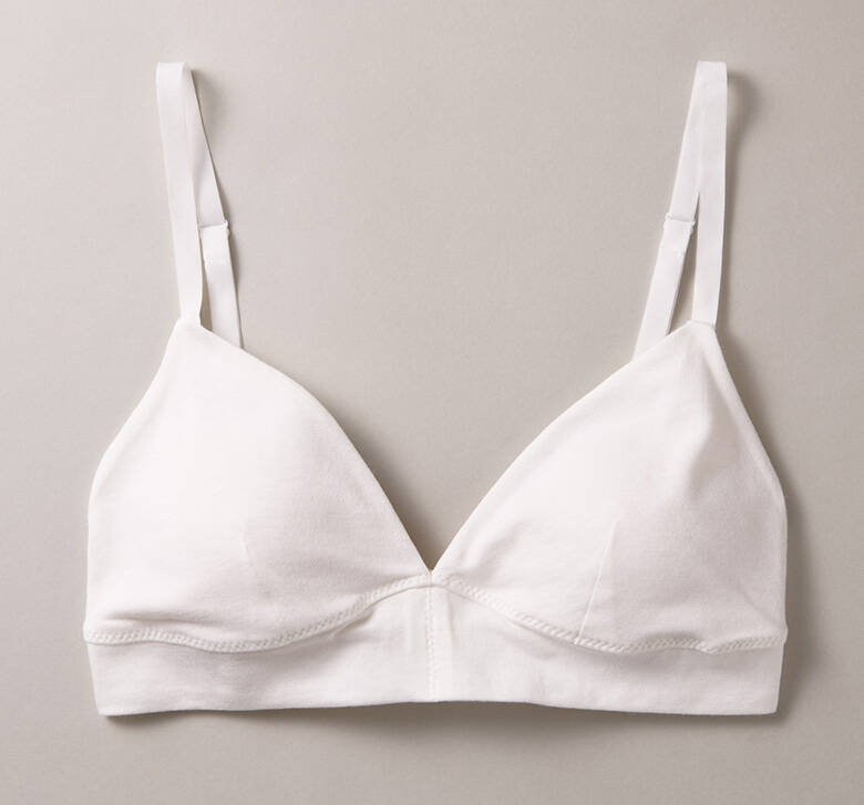 【竹布】 TAKEFU ファーストブラ、オフホワイト、S（# 8784）4,500 円