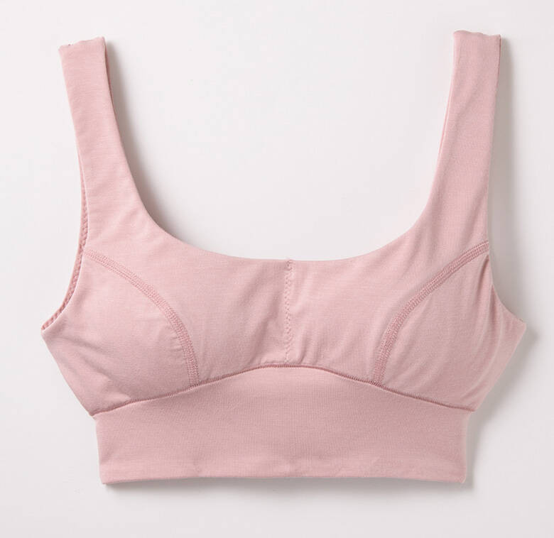 【竹布】 TAKEFU ソフトフィットブラ、ピンクベージュ、L（# 8792）6,500 円