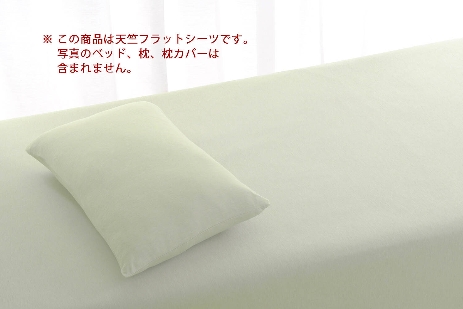 【竹布】 TAKEFU天竺フラットシーツ、約150×260cm、タケ（# 8801）7,000 円