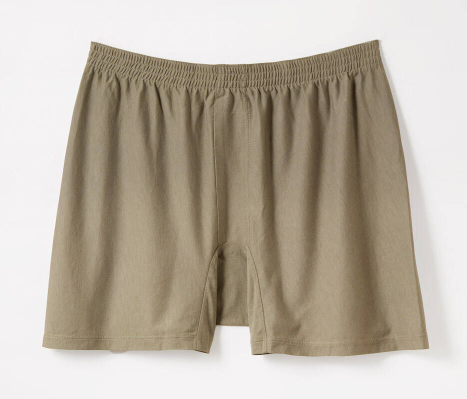 【竹布】 TAKEFU トランクス、アースグリーン、S～M（# 8833）3,500 円