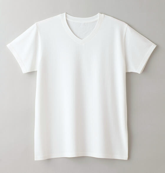 【竹布】 TAKEFU アスリートTシャツ・男女兼用、L、オフホワイト