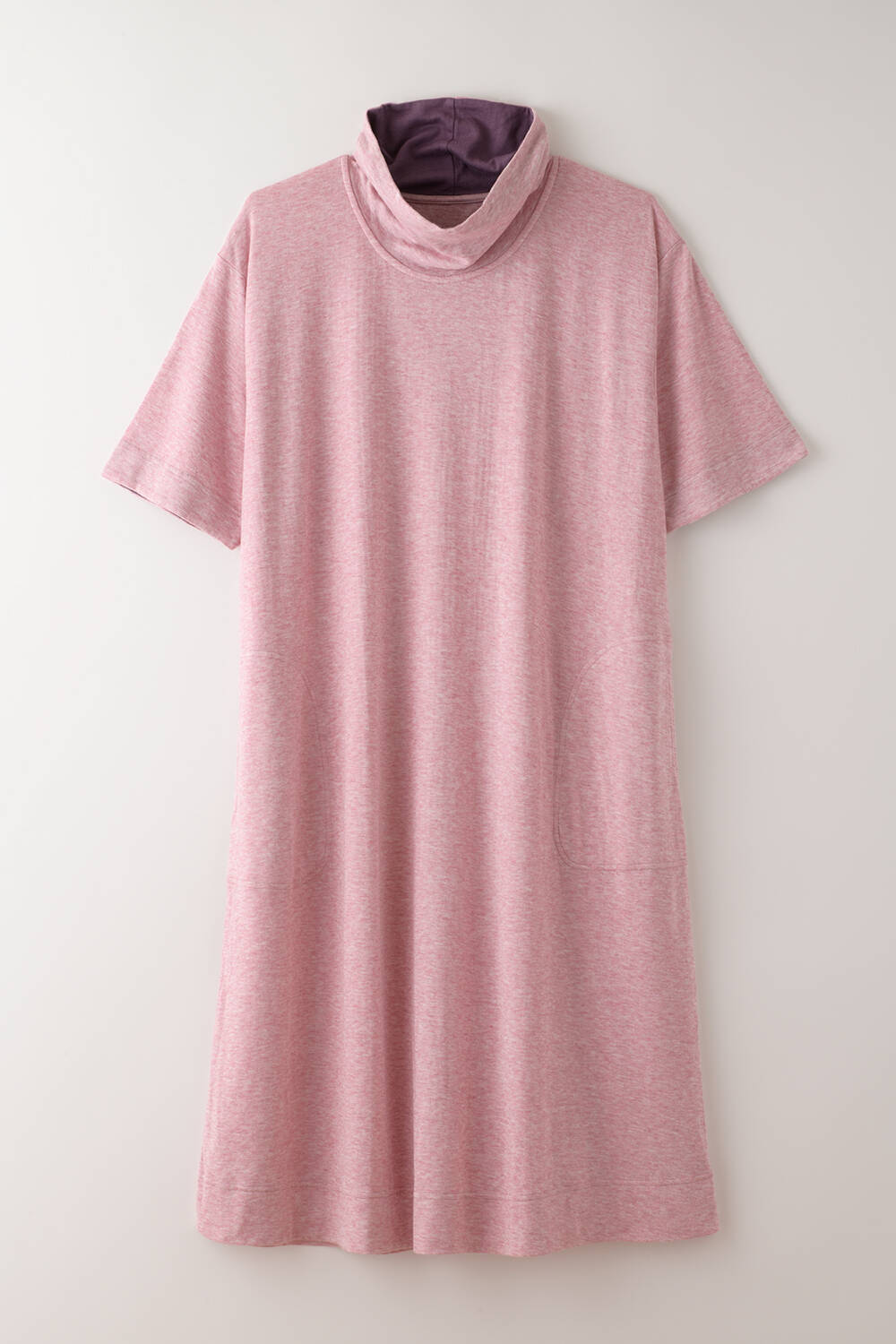 【竹布】 TAKEFU 癒布（ゆふ）ワンピース、ピンク、Ｍ～Ｌ（# 8863）9,000 円