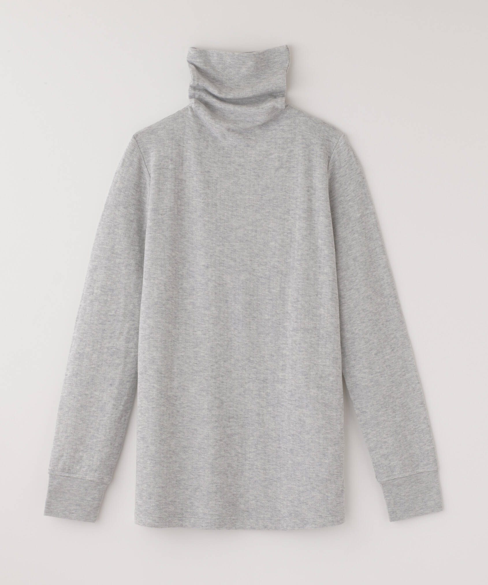 【竹布】 TAKEFU 癒布（ゆふ）竹の長袖ボトルネック・レディース、薄霧（うすぎり）、M〜L（身丈： 60cm 身巾：41cm）（# 8884）7,700 円