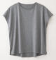 竹布 スクエアフレンチTシャツ・レディースの画像 竹布 スクエアフレンチTシャツ・レディースの画像