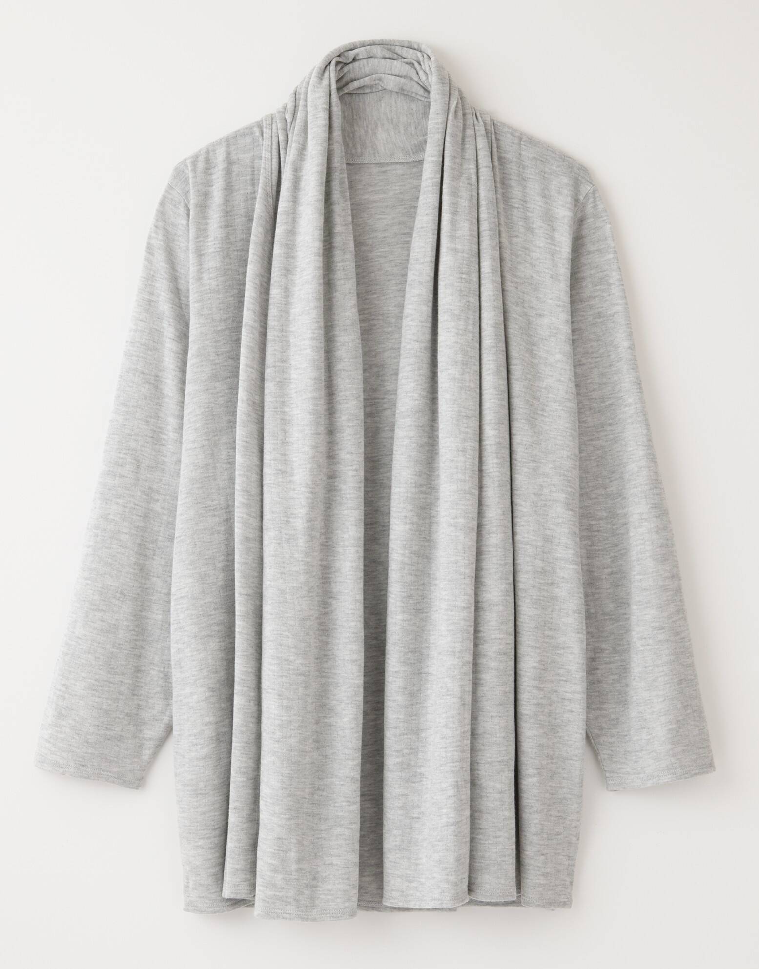 【竹布】TAKEFU癒布（ゆふ）2WAYカーディガン、薄霧（うすぎり）、M〜L（# 8912）12,000 円