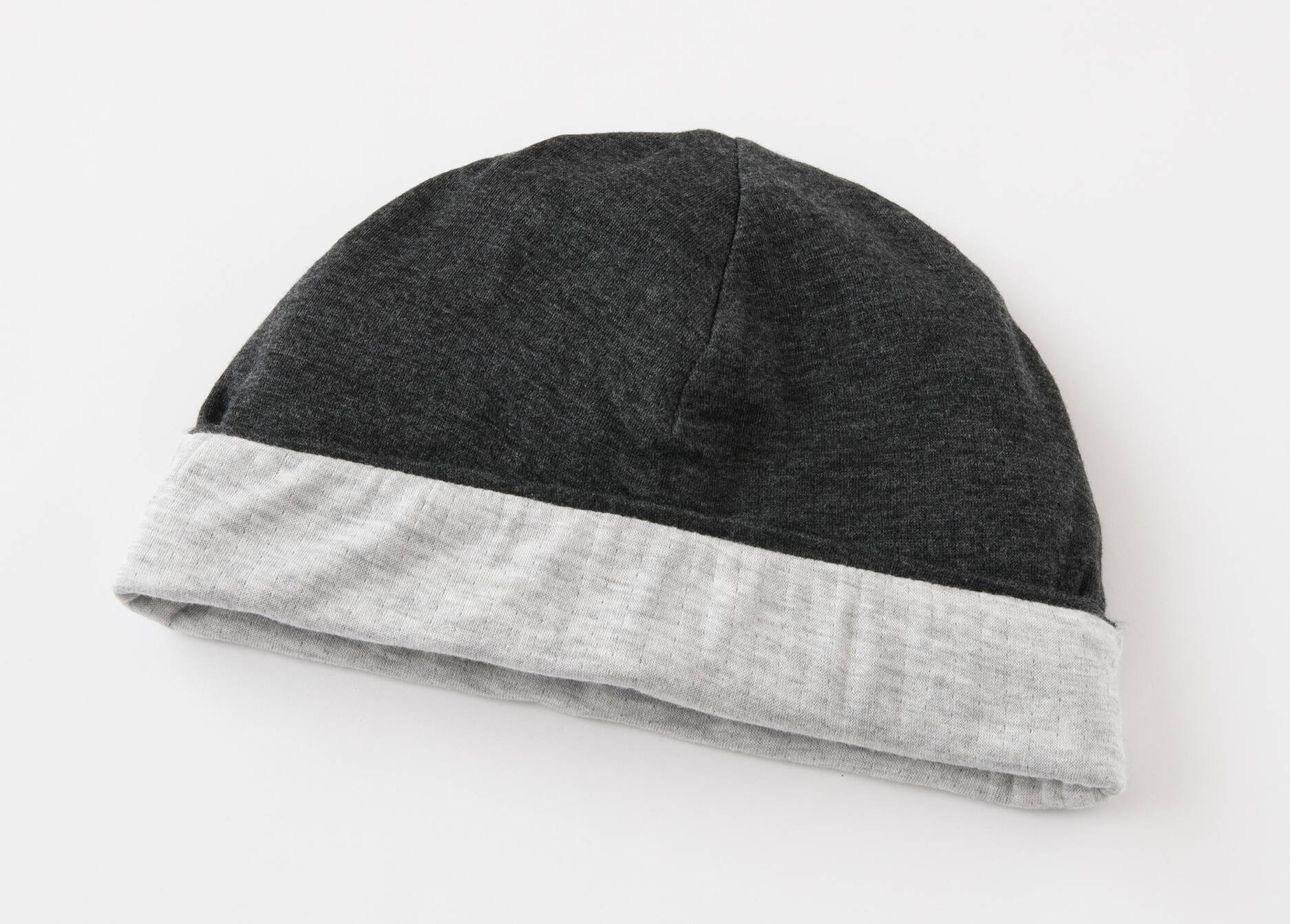 【竹布】 TAKEFU 癒布 （ゆふ ） リバーシブルキャップ、深煤竹×薄霧、フリーサイズ（# 8914）3,500 円