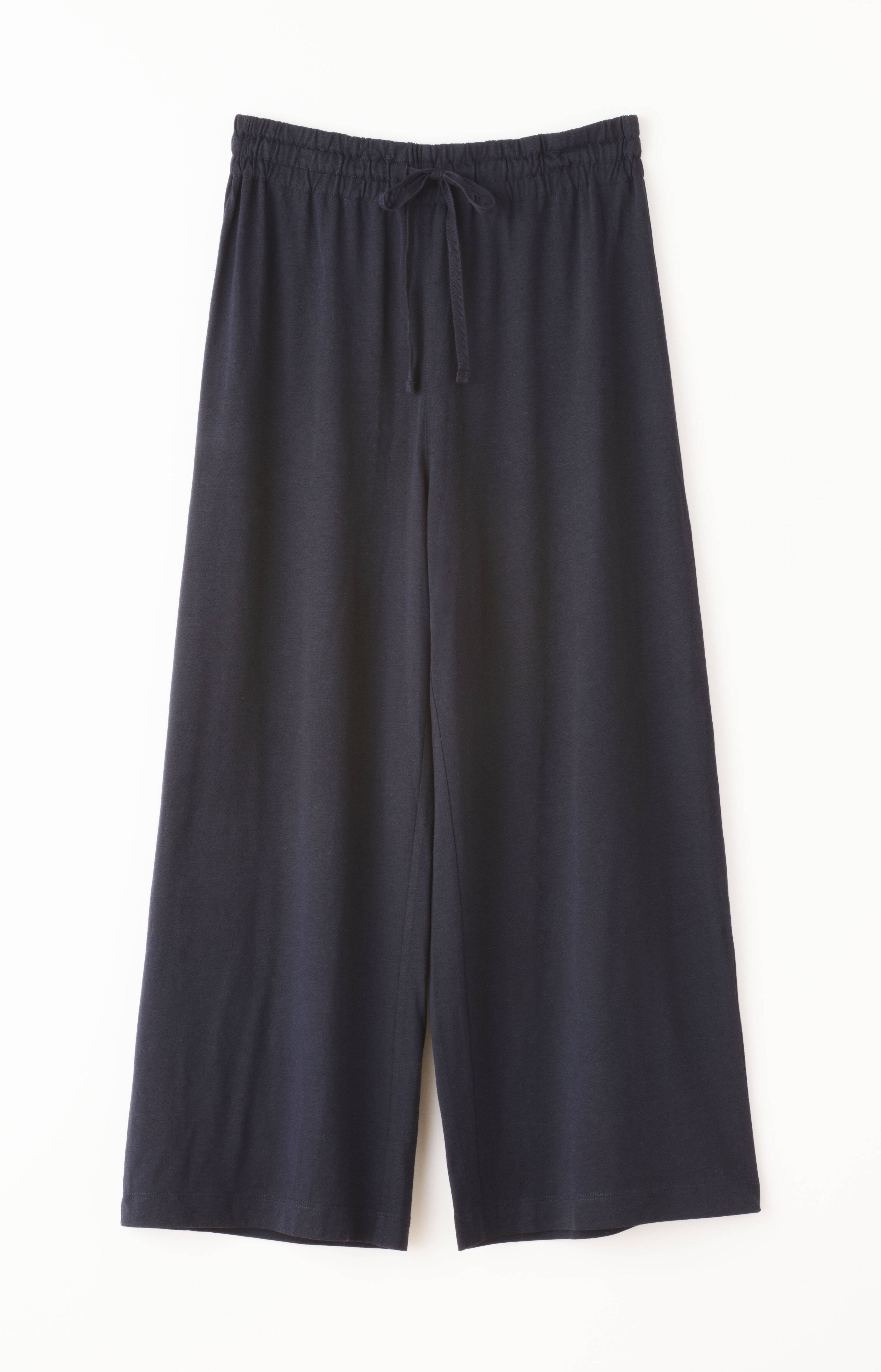 【竹布】TAKEFU さらりパンツ、ダークネイビー、フリーサイズ（股下：58cm、ウエスト：約 64~85cm）（# 8937）8,000 円