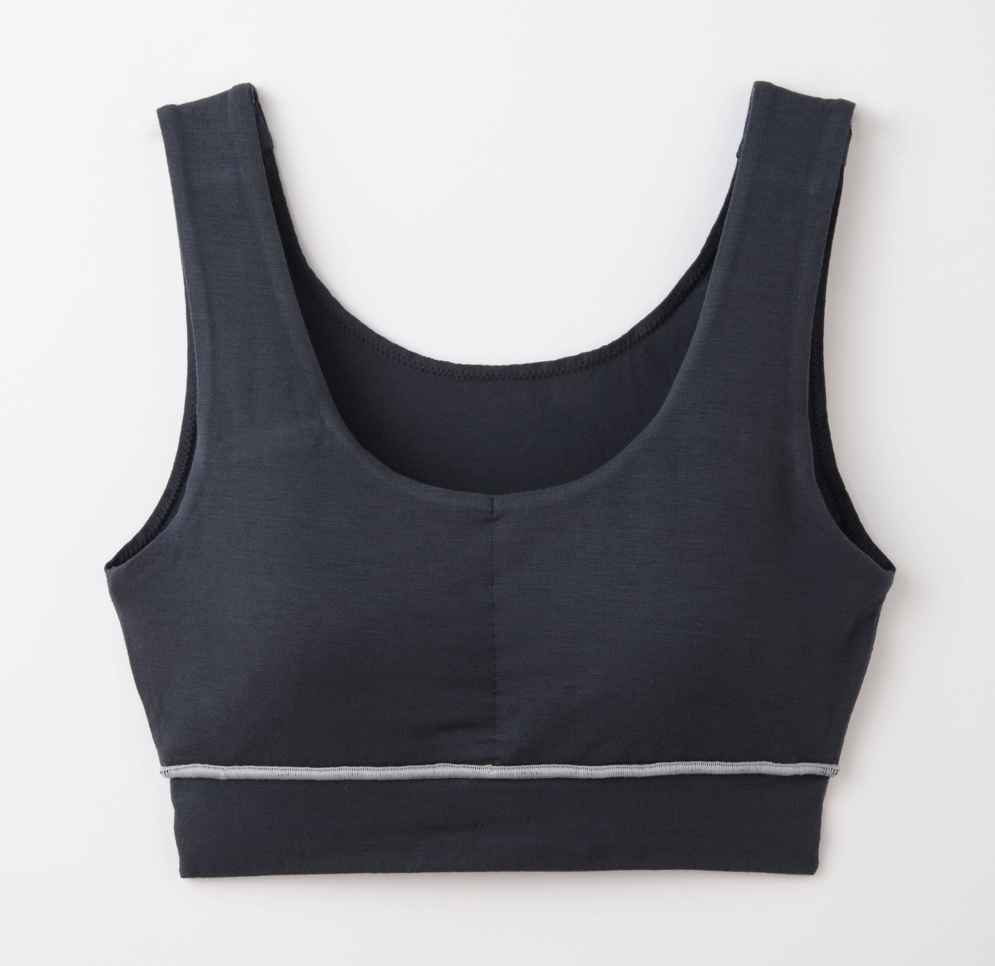 【竹布】 TAKEFU コンフォートソフトブラ、スモーキーネイビー、L(バスト86〜94cm アンダー73〜83cm)（# 8942）5,600 円