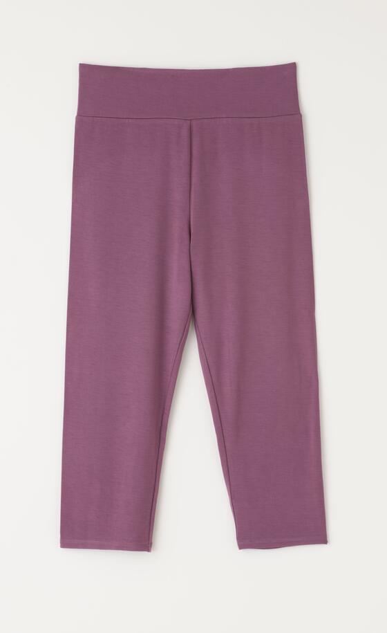 【竹布】 TAKEFU スパッツ(7分丈)、ライラック、M〜L(ヒップ87〜100cm  股下:約43cm) 【竹布】 TAKEFU スパッツ(7分丈)、ライラック、M〜L(ヒップ87〜100cm  股下:約43cm)